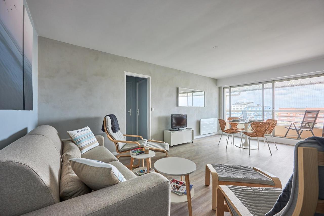 Le Tikahupo - Charmant Appt Vue Sur Le Port Courseulles-sur-Mer Exterior foto