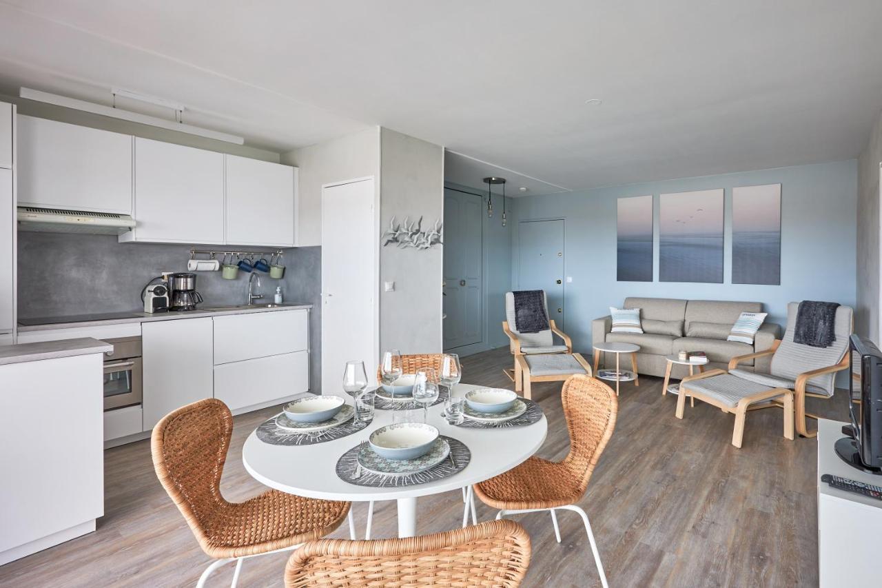 Le Tikahupo - Charmant Appt Vue Sur Le Port Courseulles-sur-Mer Exterior foto